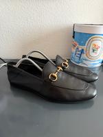 Gucci Brixton Loafer Mokassin Schuhe Gr 8 42 Leder schwarz Hessen - Darmstadt Vorschau
