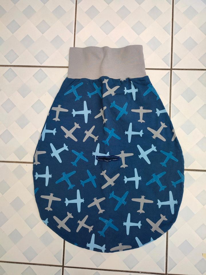 Schlafsack/Pucksack/Strampelsack, selbst genäht, Schlitz, 50cm in Erftstadt