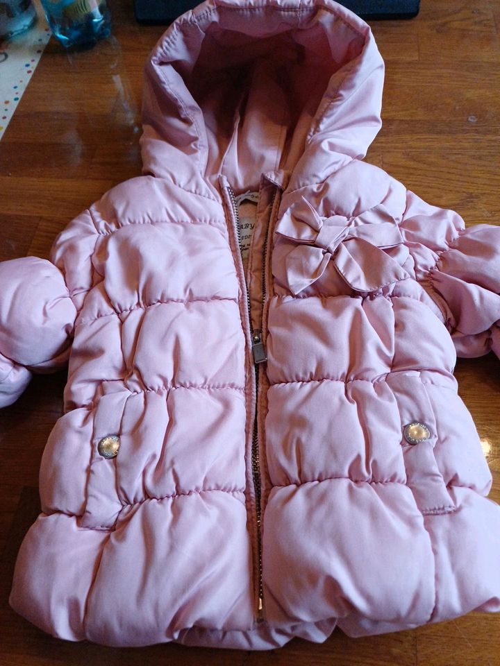 Winterjacke rosa Zara in Schleifthor