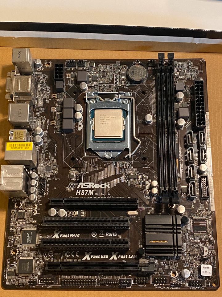 i5 4670k + ASRock H87M + Lüfter in Dreieich