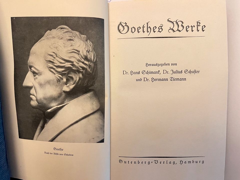 Goethes Werke 13 Bände in Germering