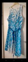 Weißes Kleid mit blauen Blümchen blaue Bolero dazu Düsseldorf - Rath Vorschau
