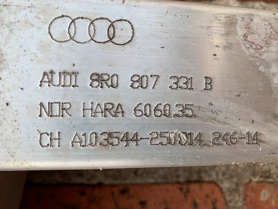 Audi Q5  Querträger Träger Stoßstange hinten in Nettersheim