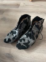 Think! Stiefeletten Leder  Mister in grün und schwarz Nordrhein-Westfalen - Gütersloh Vorschau