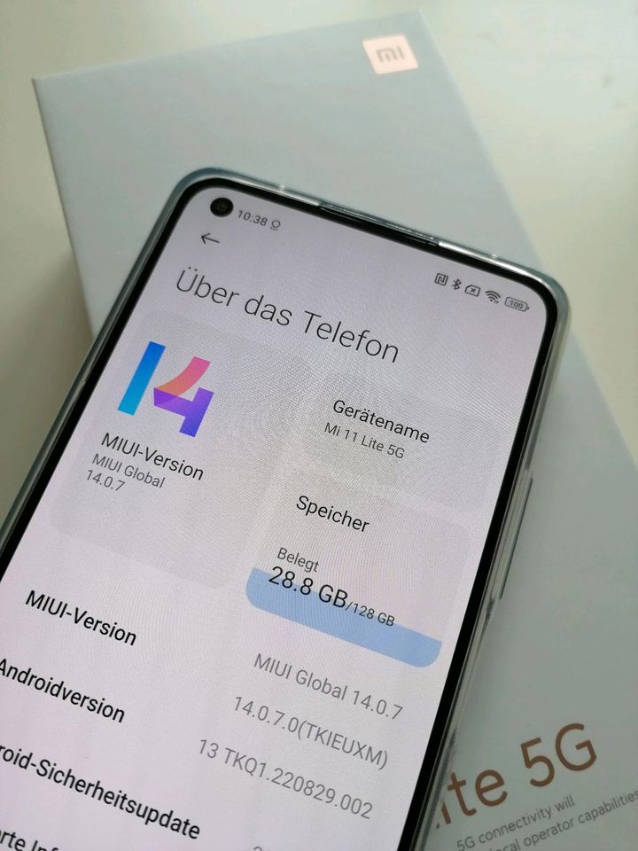 Xiaomi Mi 11 Lite 5G 128GB + 8GB RAM inkl.  OVP in Eisenberg