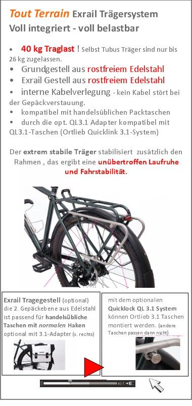 Mai 2024:  wieder in 3 RH  vorrätig⚠️ Pinion mit Rennlenker⚠️#0059 Tout Terrain Blueridge Xplore GT ⚠️ Pinion Randonneur Stahlrahmen Cinq Shift:R Road in Schnelldorf