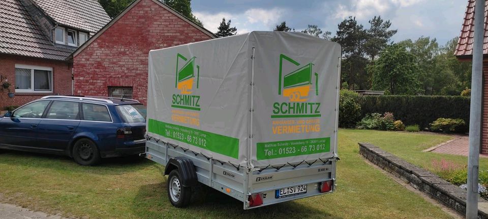 750kg. Anhänger Plattform Multitrailer Autotrailer zu Vermieten in Sögel