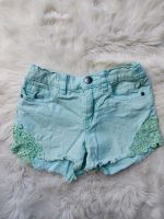 *4,50€*kurze Jeans Shorts,Hose,Gr. 116,Mint grün,Hotpants,Mädchen Niedersachsen - Oyten Vorschau