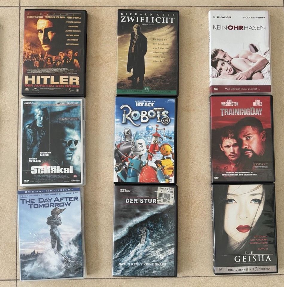 Große DVD & Blu-Ray Sammlung abzugeben - gerne auch einzeln in Hallbergmoos