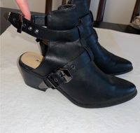 Biker Boots hinten offen Just Fab schwarz Gr. 37 sexy ♥️ München - Altstadt-Lehel Vorschau