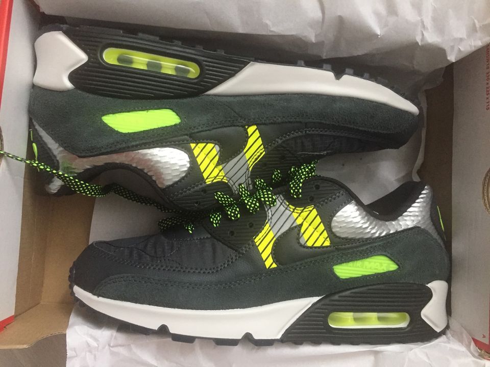 Nike Air Max 90 3M EU 44,5 US 10,5 Rarität Neu ungetragen in Hochborn