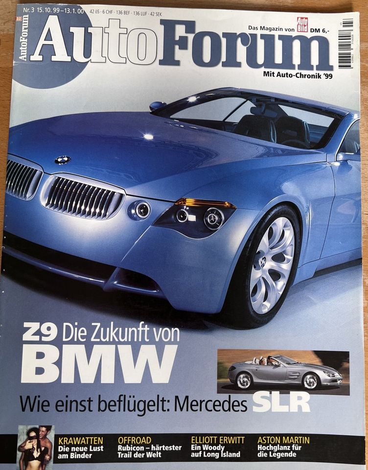 Auto Bild Auto Forum 1999 / 2000 BMW Mercedes in Berlin