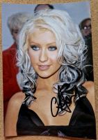 Christina Aguilera, orginal Autogramm mit Zertifikat Hamburg-Nord - Hamburg Barmbek Vorschau