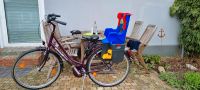 Fahrrad mit Kindersitz, Kindersitz und Lauflernwagen Kreis Pinneberg - Borstel-Hohenraden Vorschau