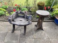 Einen Tisch und ein Stuhl,aus Natur Holz. Niedersachsen - Brake (Unterweser) Vorschau