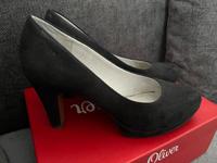 Pumps High Heels s.oliver Gr. 40 Schwarz Nordrhein-Westfalen - Moers Vorschau