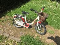 Fahrrad Puky 16 Zoll weiß rot Körbchen + Haltestange + Schlauch Düsseldorf - Düsseltal Vorschau