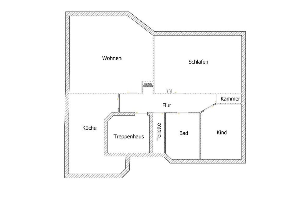 3 Zimmer Dachgeschosswohnung in Leingarten in Leingarten