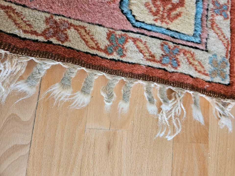 Handgewebter Teppich Wolle aus der Türkei Milas Halisi Bunt in Berlin