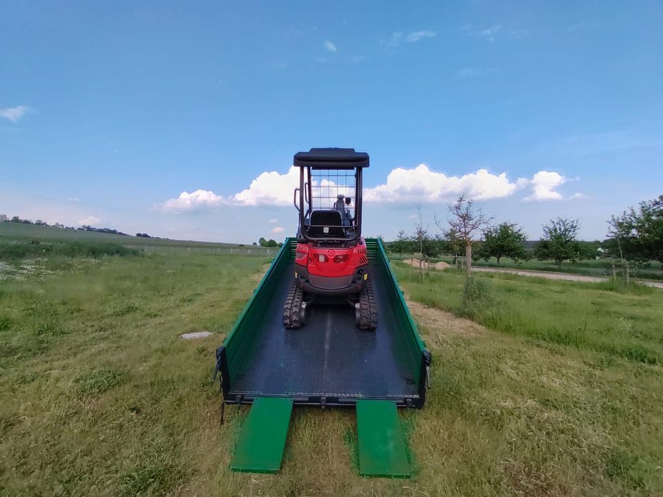 NEU! EDK und Tieflader in einem 6,0 T 400x200 cm in Sommerach