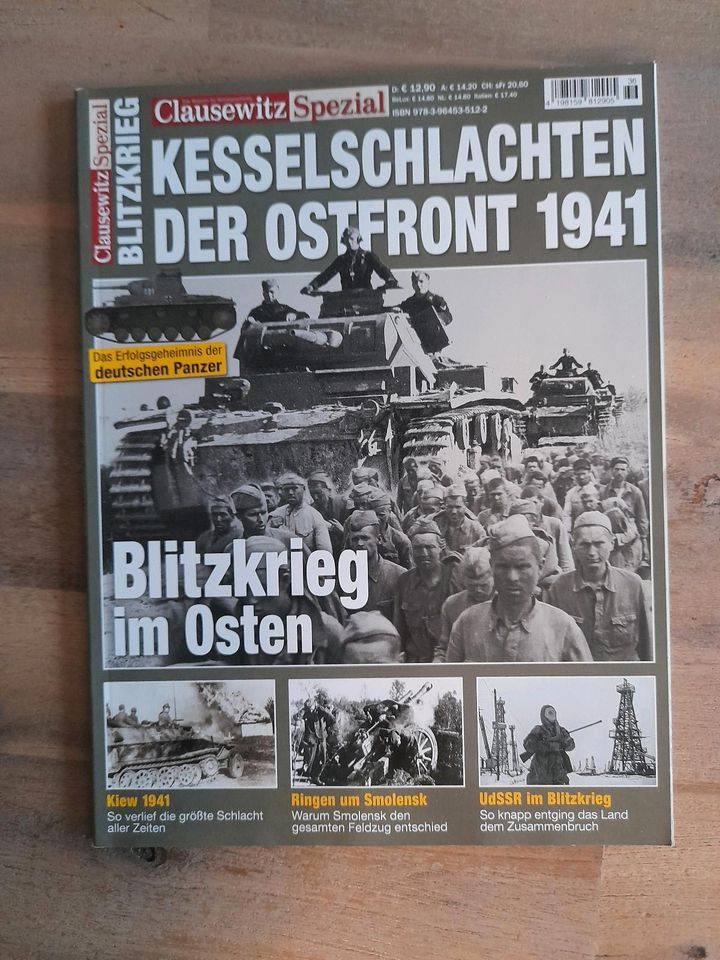 3x Clausewitz Spezial Ostfront/Luftkrieg/Jahrbuch 2022 in Marl