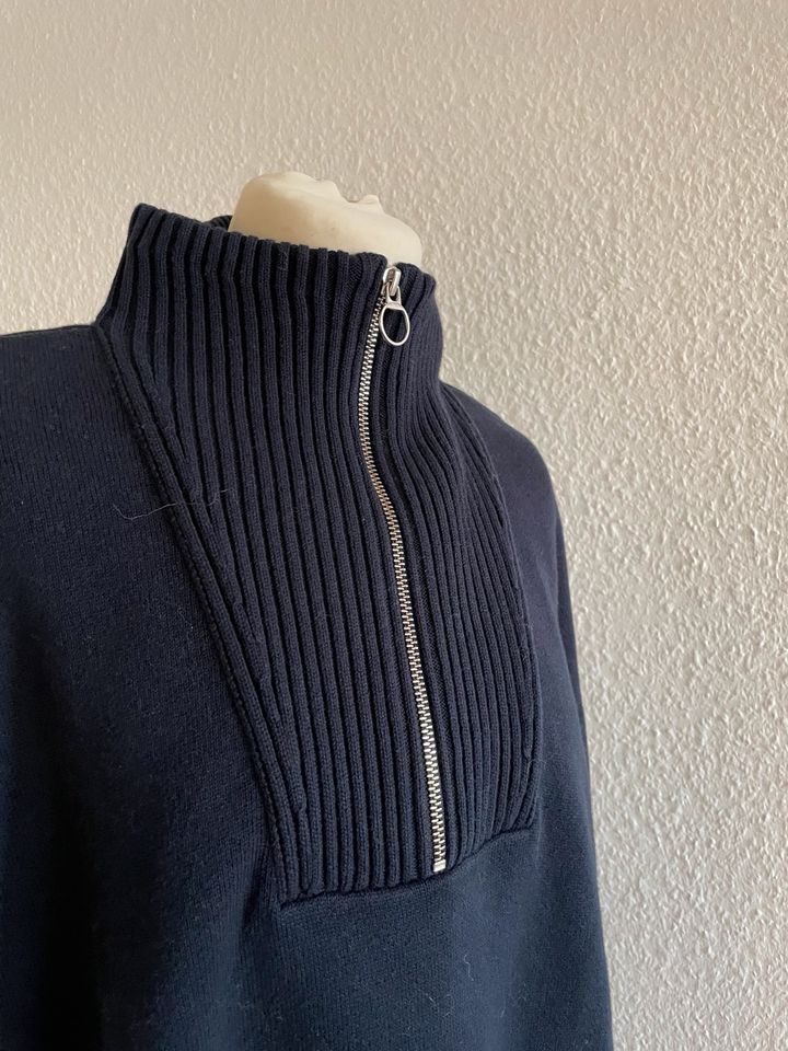 Closed Long Troyer Pullover oversized Navy Blau XS NP250€ in Haltern am See