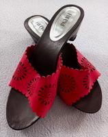 Clogs / Pantolette Rot Cut Outs   For Eva   Gr. 37 Bayern - Nürnberg (Mittelfr) Vorschau