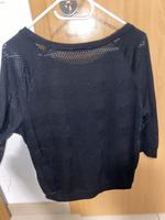 Pullover Damen schwarz gelöchert 3/4 arm Baden-Württemberg - Neuried Vorschau