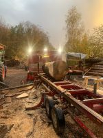 Mobiles Sägewerk Lohnschnitt Bauholz Doppelsäumer Bayern - Wasserlosen Vorschau