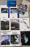 Prospekte FORD Probe Fiesta Galaxy Sierra Orion Escort Scorpio Nordrhein-Westfalen - Schwerte Vorschau