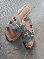 Pantoletten Gr.41 Sommer Sandalette Glitzer Niedersachsen - Georgsmarienhütte Vorschau