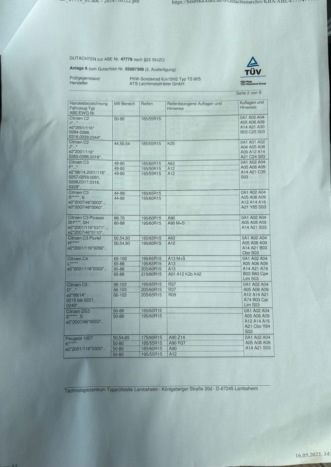 ATS Felgen 6Jx15H2 ( keine BBS Borbet Rial MAM Dezent Alutec ) in Rotenburg