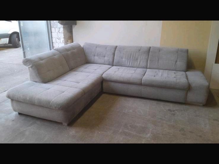 Lieferung Couch Sofa Schlaffunktion Wohnlandschaft Grau Sehr gut in Berlin
