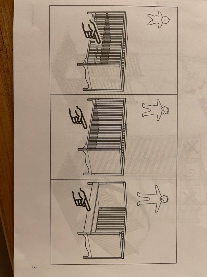 SOLGUL Kleinkinderbett Gitterbett IKEA 140x70cm in Berlin