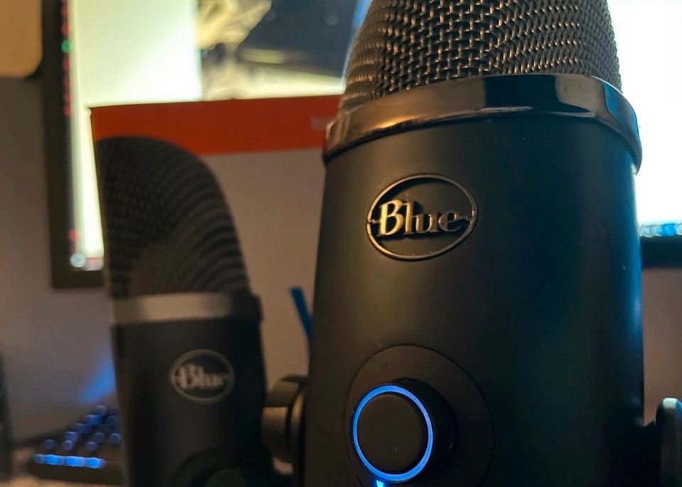 Blue Yeti X USB Streaming/Gaming Mikrofon Wie Neu in OVP in Lüneburg