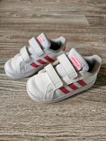 Kinder Schuhe Adidas weiß rosa Gr. 23 Bayern - Gleißenberg Vorschau
