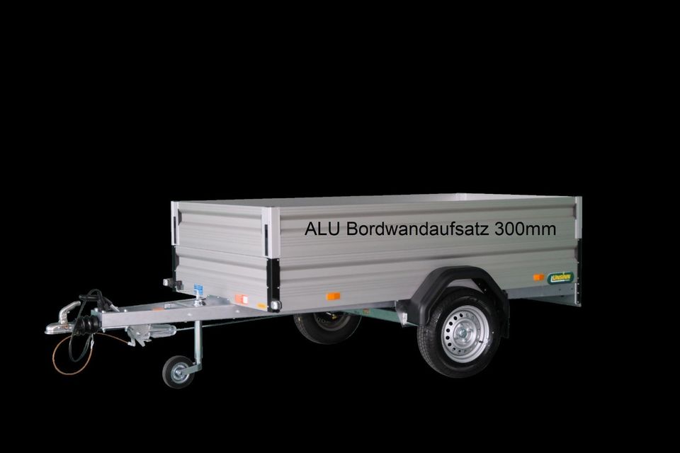 Pkw Anhänger UNSINN U14 | 2,50x1,26m | 1300kg | ALU-Bordwände in Cottbus