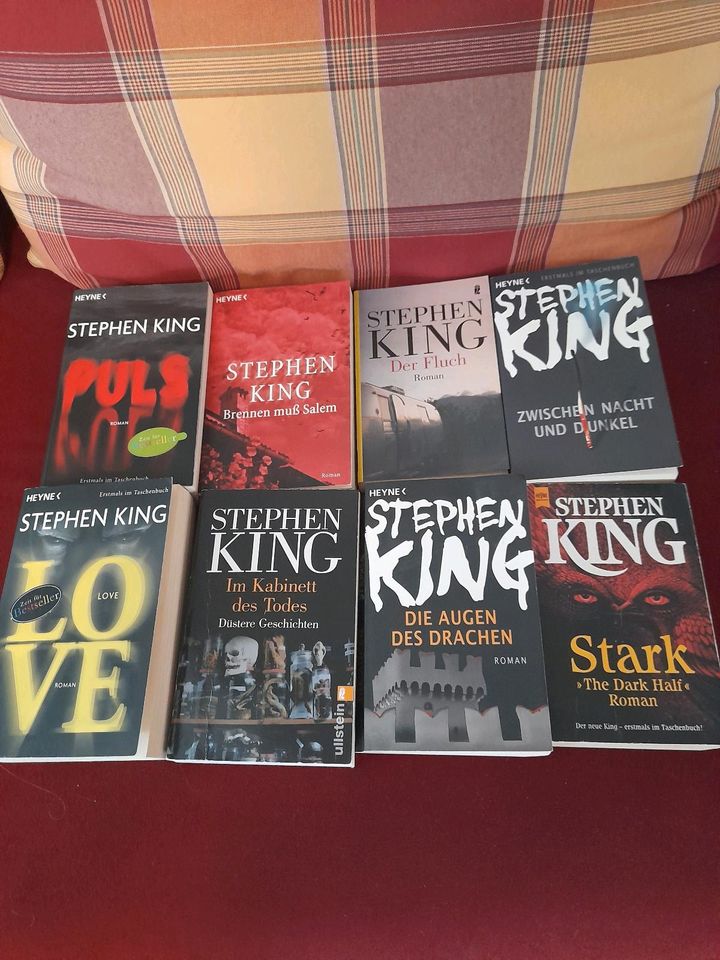 Verschiedene Bücher von Steven King in Saarbrücken