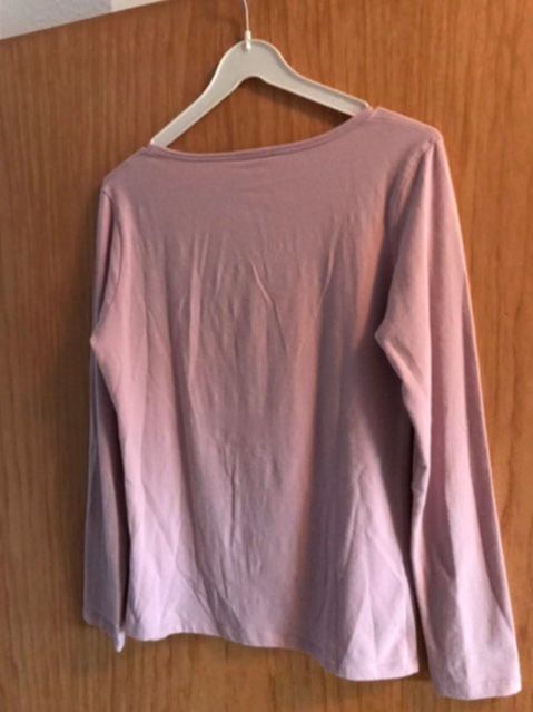 Langarm-Shirt / Gr 40 / altrosa/ Rüschen / NEU 4 € in Bonn