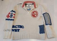 Pullover, Strick, Napapijri, Gr. L, wollweiß, neuwertig, Unisex West - Unterliederbach Vorschau