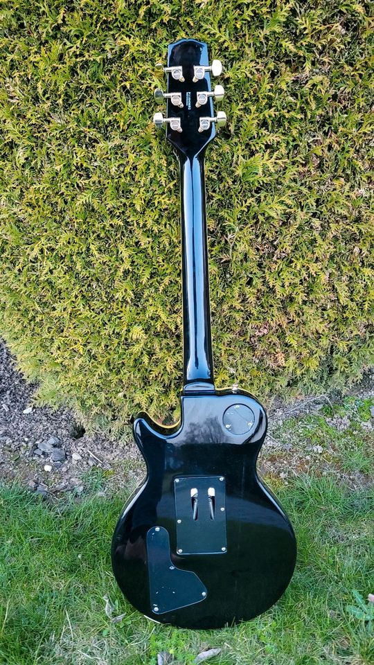 Hamer Monaco Gibson schwarz Floyd Rose Seymour Duncans SH4+1 in Bornheim