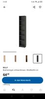 Ikea Billy Bücherregal schwarz braun 40 cm Niedersachsen - Bad Nenndorf Vorschau