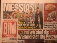 Messi Weltmeister Bild Hamburg ganze Zeitung (zum Einrahmen) Hamburg-Mitte - Hamburg Wilhelmsburg Vorschau