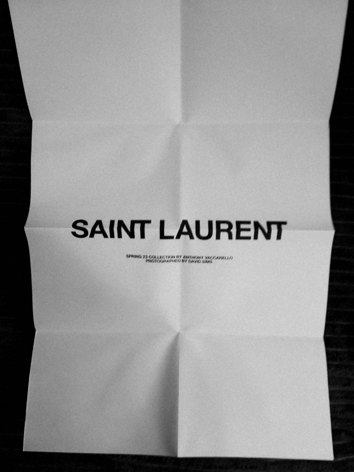Saint Laurent YSL Spring 23 french Film poster collection RARE in Hannover