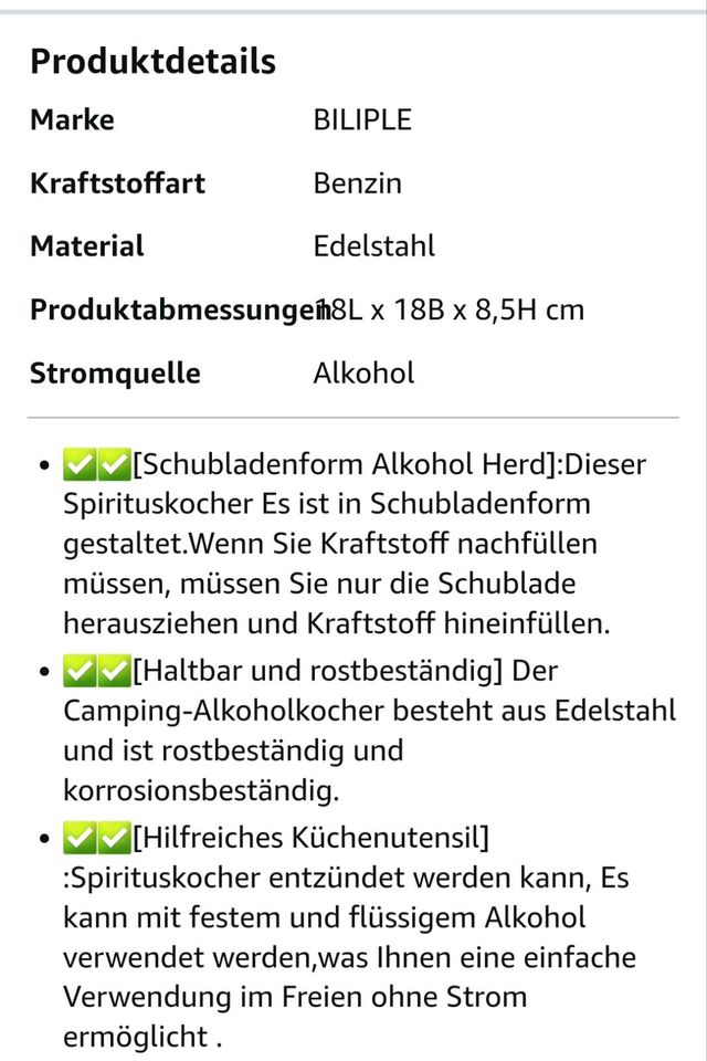 Campingkocher in Großräschen