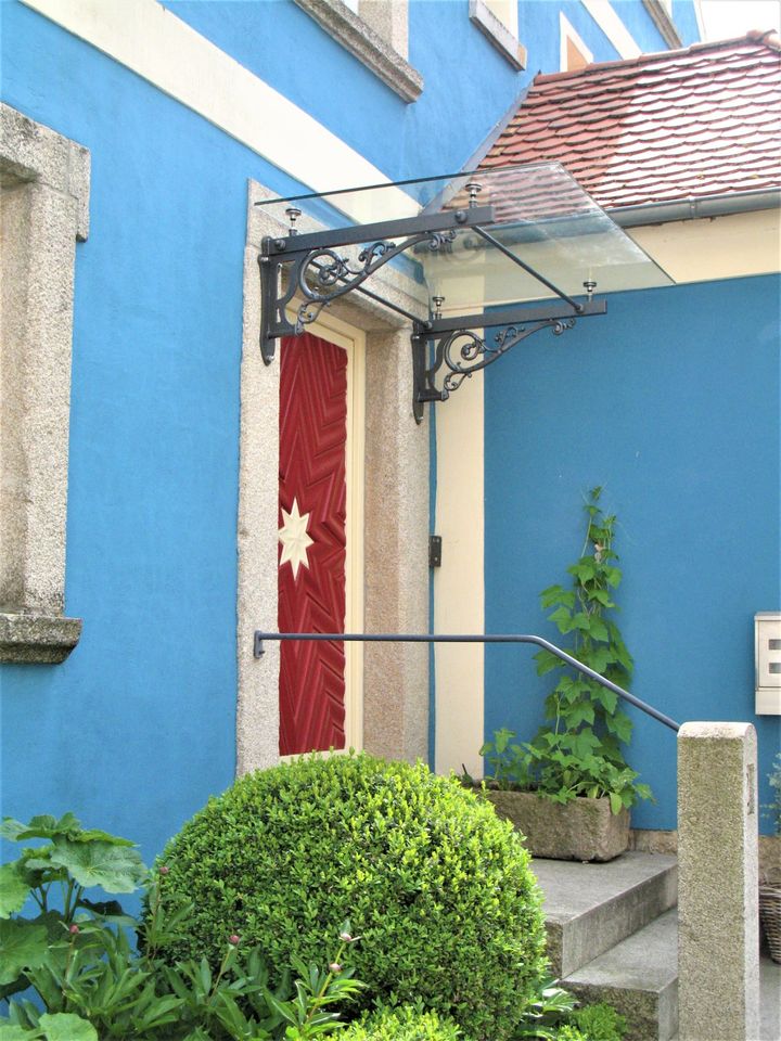 Vordach Überdachung Hauseingang Flachdach Antik Nostalgisch in Sondershausen