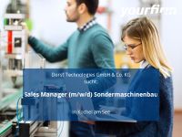 Sales Manager (m/w/d) Sondermaschinenbau | Kochel am See Bayern - Kochel am See Vorschau