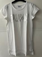PUMA T-Shirt weiß Print in silber 152 entspricht XXS/30-32 Baden-Württemberg - Bad Krozingen Vorschau