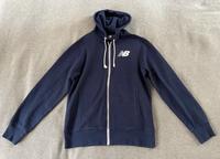 New Balance Hoodie Sport Zipper Pullover Baumwolle Blau Blue NB Berlin - Mitte Vorschau
