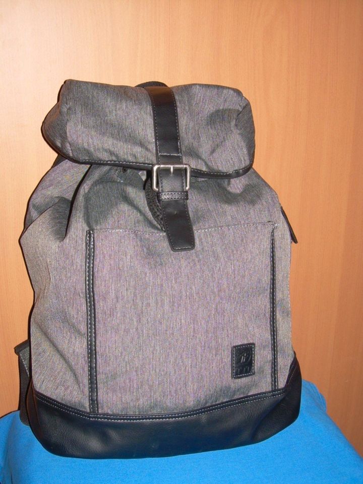 Rucksack von Tom Tailor - Denim, grau, Country - Stil, Damen in Leipzig